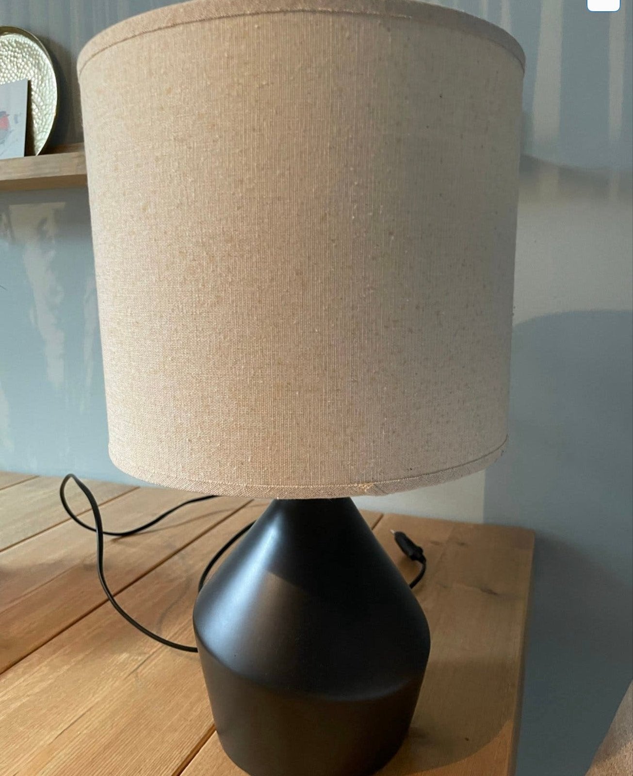 Tafellamp Kwantum - Modern design met stoffen kap, Ophalen, Overige merken, Textiel, Modern