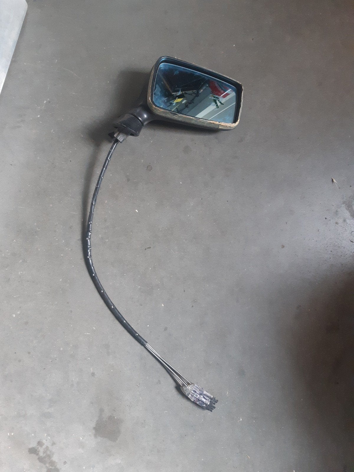 Zijspiegel oldtimer jaren 70 80, Ophalen of Verzenden, Gebruikt