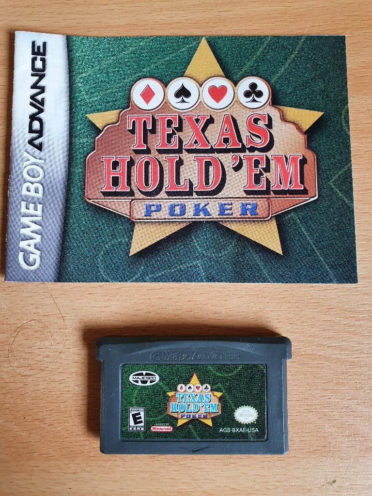 Texas Hold ’em Poker - GBA, Avontuur en Actie, Gebruikt, 1 speler, Ophalen of Verzenden
