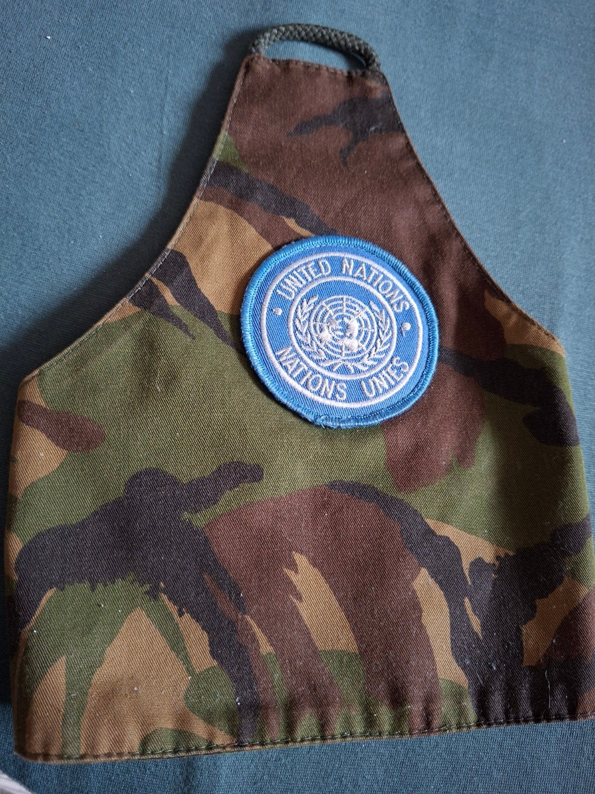 UN KL Leger Camouflage armbandmet Klittenband, Ophalen of Verzenden