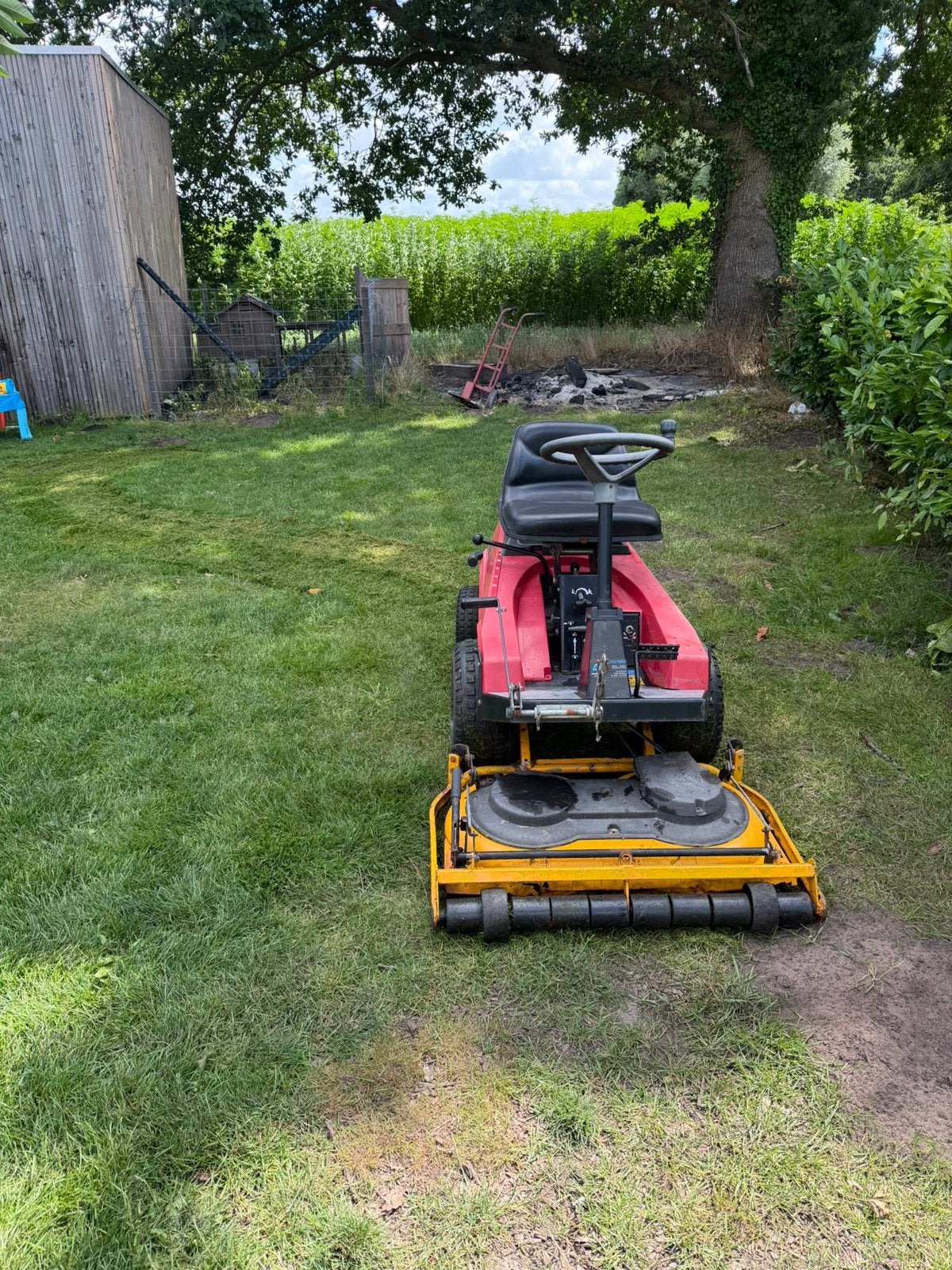 Stiga villa castelgarden front mulchmaaier, Tuin en Terras, Zitmaaiers, Ophalen of Verzenden, Gebruikt, Mulchfunctie, Minder dan 90 cm