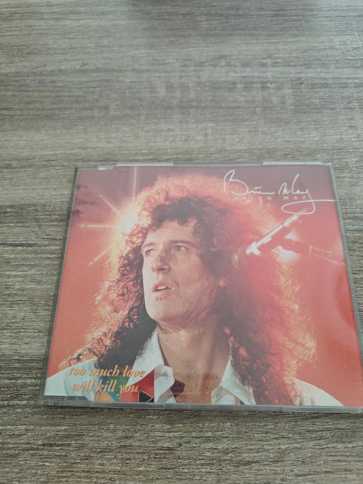 Brian May - Too Much Love Will Kill You CD Single, Cd's en Dvd's, Ophalen of Verzenden, Gebruikt, Rock en Metal