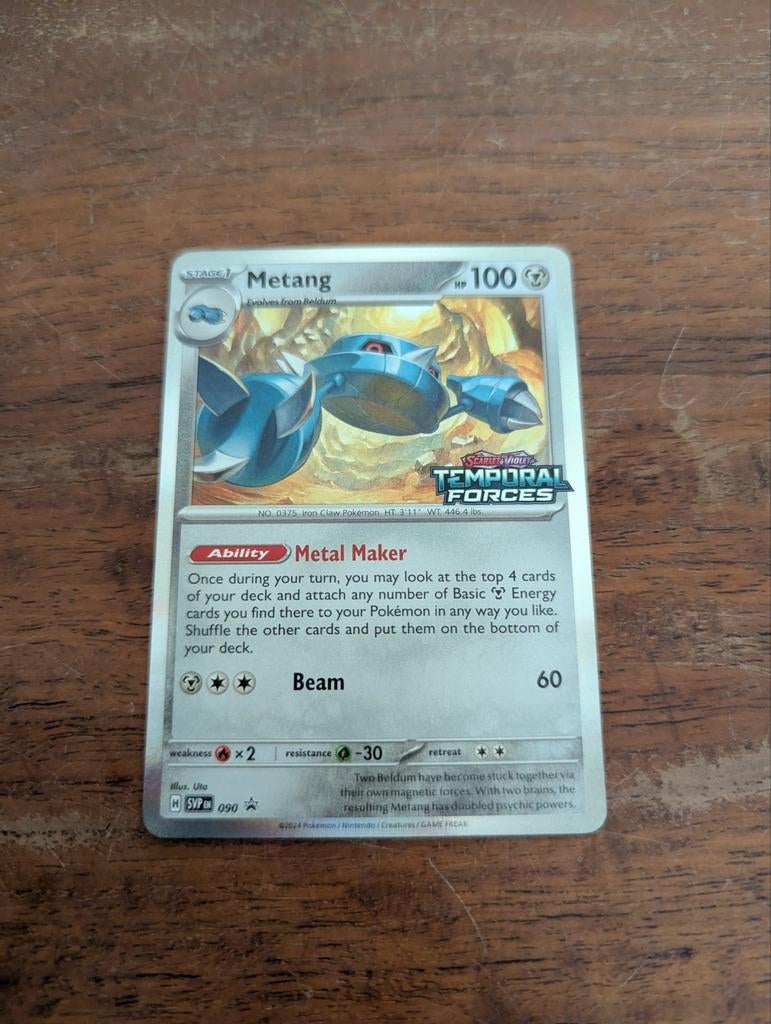 Pokémon Metang kaart, Ophalen of Verzenden