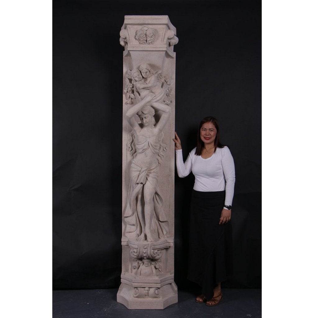 Pilaster Roman Girl – Pilaar hoogte 251.5 cm