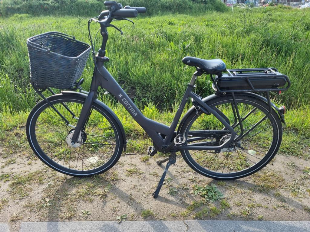 Cortina elektrische fiets met mand, Ophalen, Gebruikt, Cortina, 51 tot 55 cm