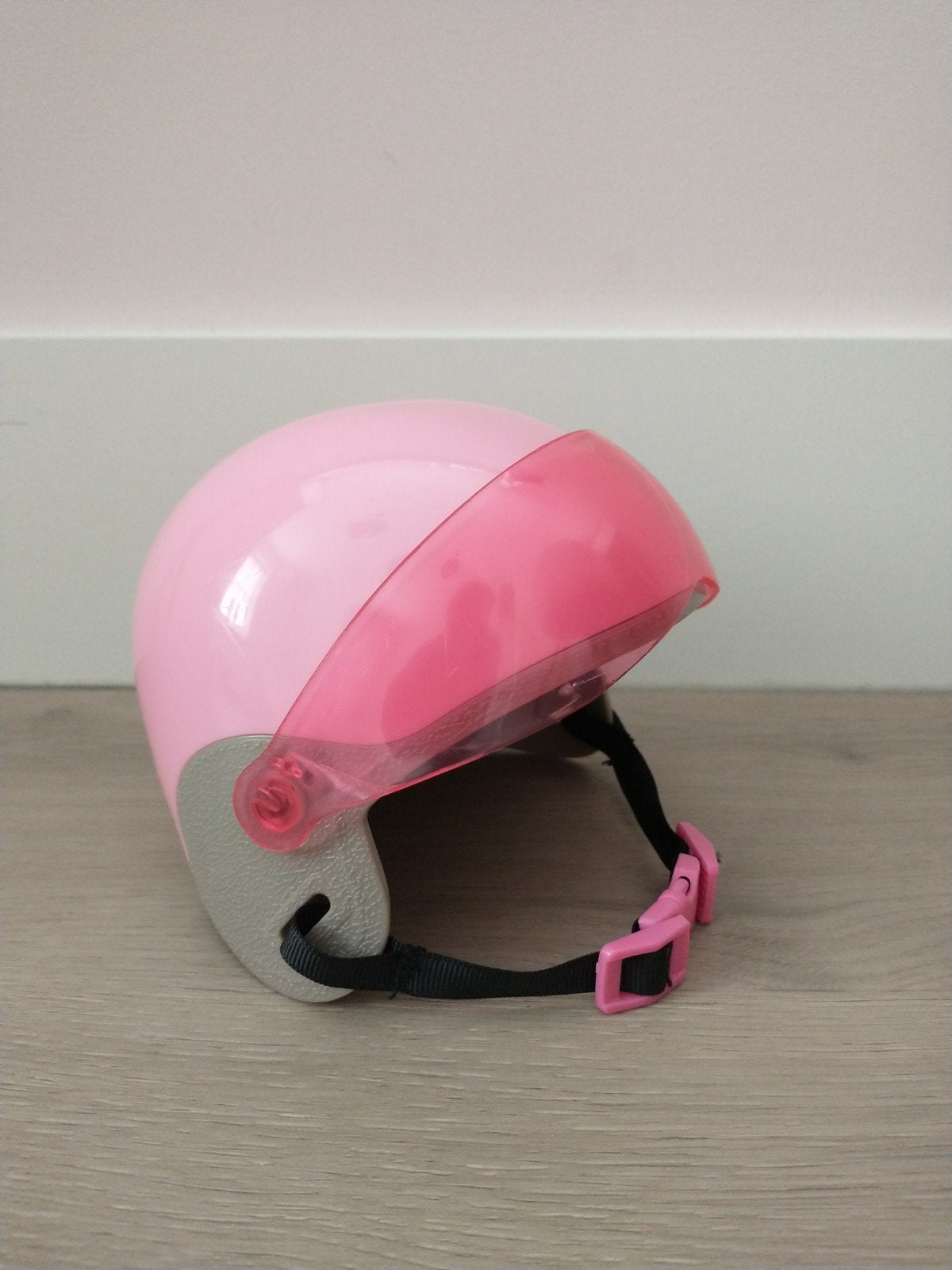 Roze Baby Born Helm voor Pop, Kinderen en Baby's, Speelgoed | Poppen, Ophalen of Verzenden, Zo goed als nieuw, Babypop