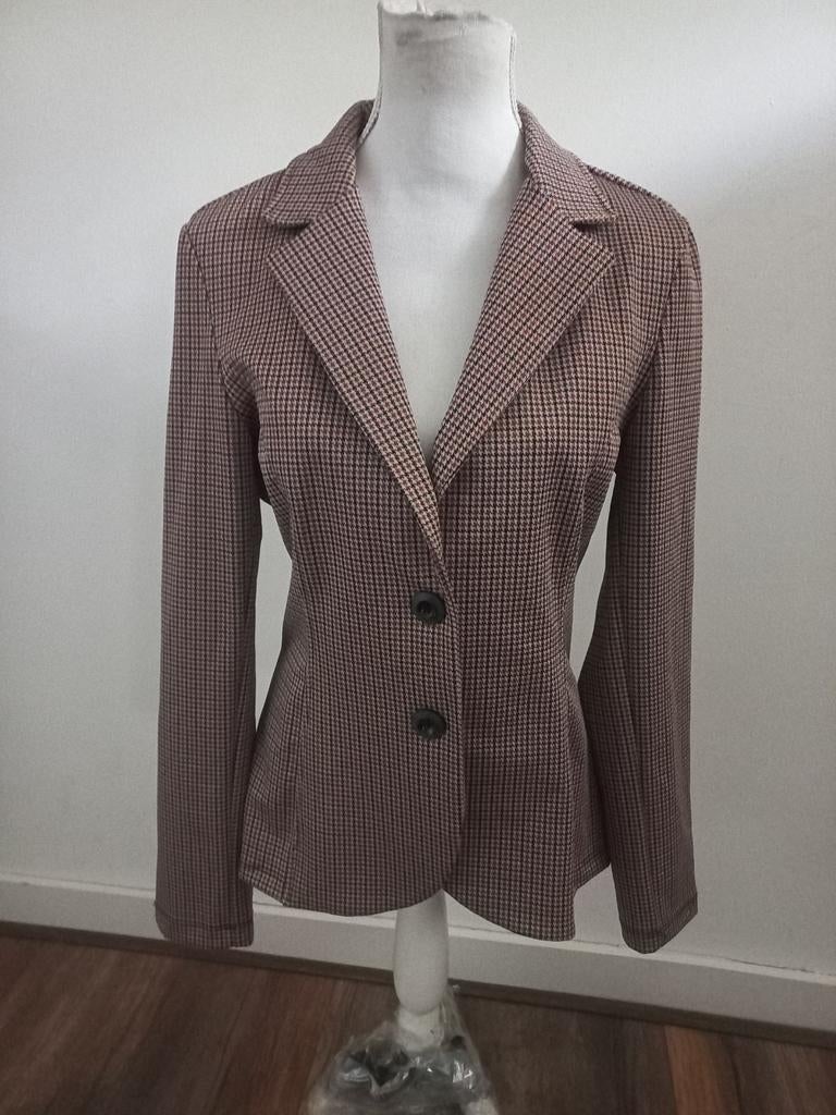 Mooie blazer van Vera Jo - Maat XL, Bruin, Vera Jo, Maat 46/48 (XL) of groter, Ophalen of Verzenden