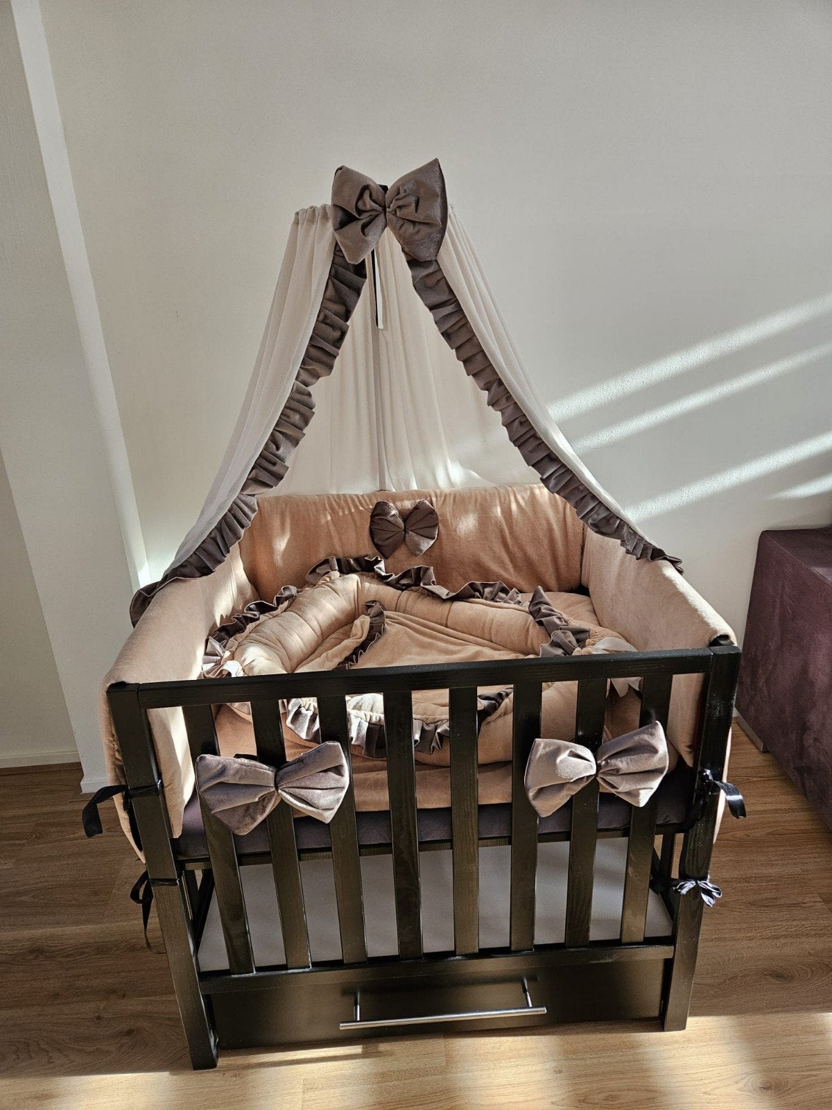 Complete box bekleding set, Kinderen en Baby's, Ophalen, Nieuw, Rechthoekig, Boxkleed