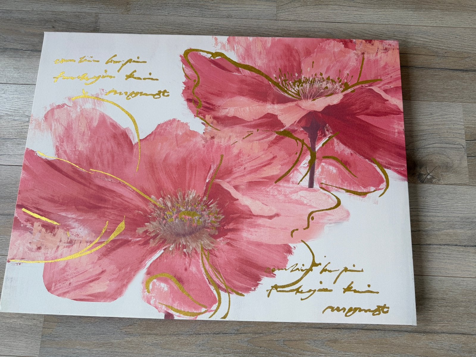 Klaproos schilderij, Ophalen of Verzenden