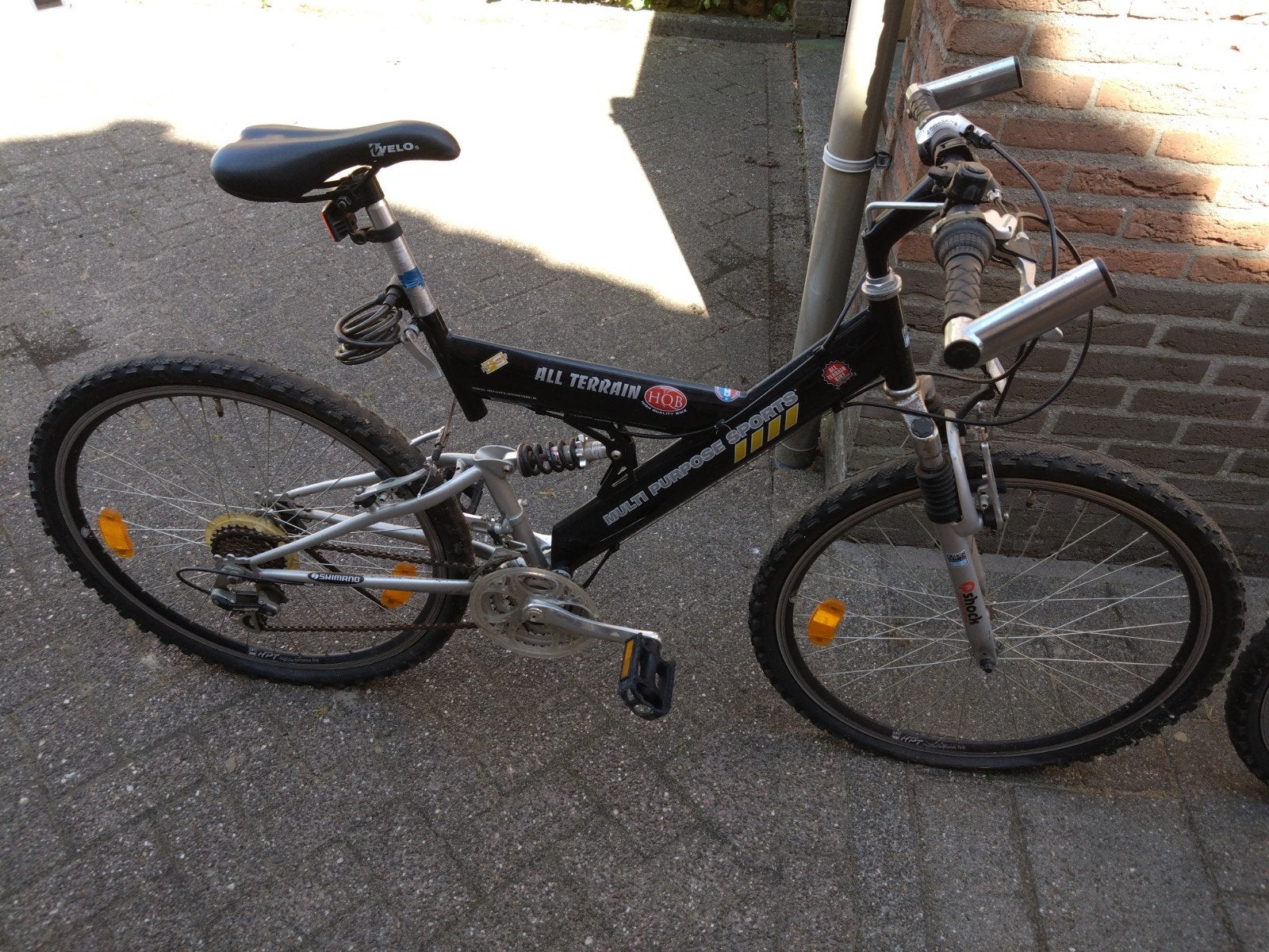 Mountainbike All Terrain 18-speed, volledig geveerd, Fietsen en Brommers, Fietsen | Mountainbikes en ATB, Fully, Ophalen, Gebruikt