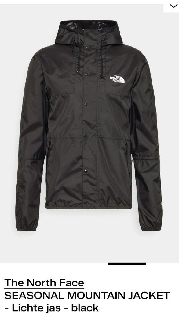 Seasonal mountainjacket, The North face. Heren. Als nieuw!!, Maat 48/50 (M), Zwart, Ophalen of Verzenden, Zo goed als nieuw