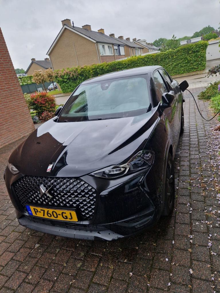 Overname private lease DS 3 E-tense 136pk 2022 Zwart, Alcantara, Origineel Nederlands, Elektrisch, Particulier