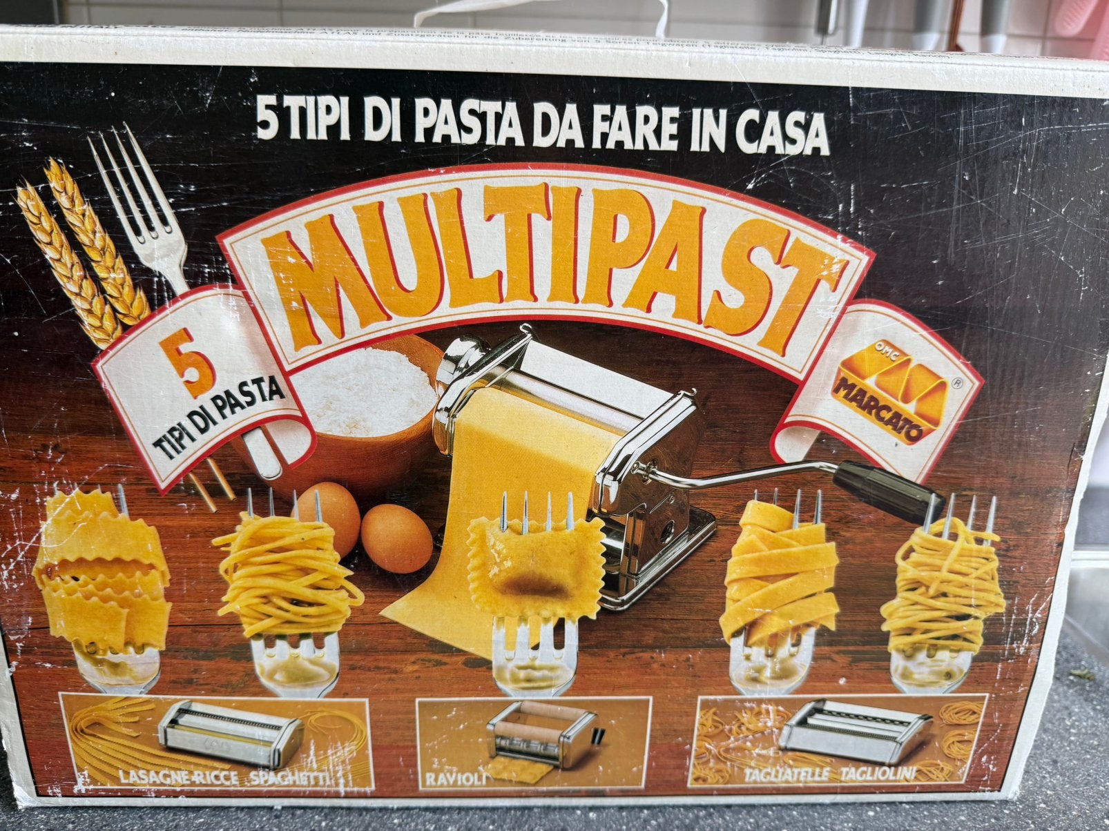 Pastamachine, Overige munten, Ophalen of Verzenden, Zo goed als nieuw