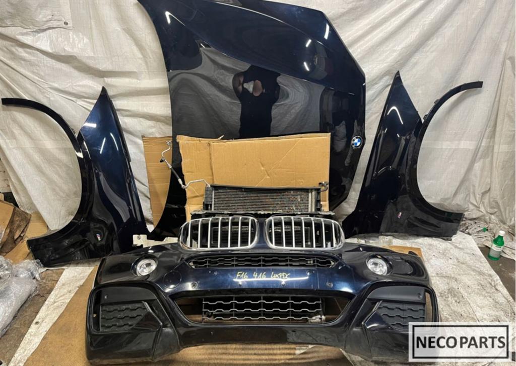 BMW X6 F16 VOORKOP 416 ORIGINEEL COMPLEET ALLES LEVERBAAR!!!, Gebruikt, -, Ophalen of Verzenden, Achter