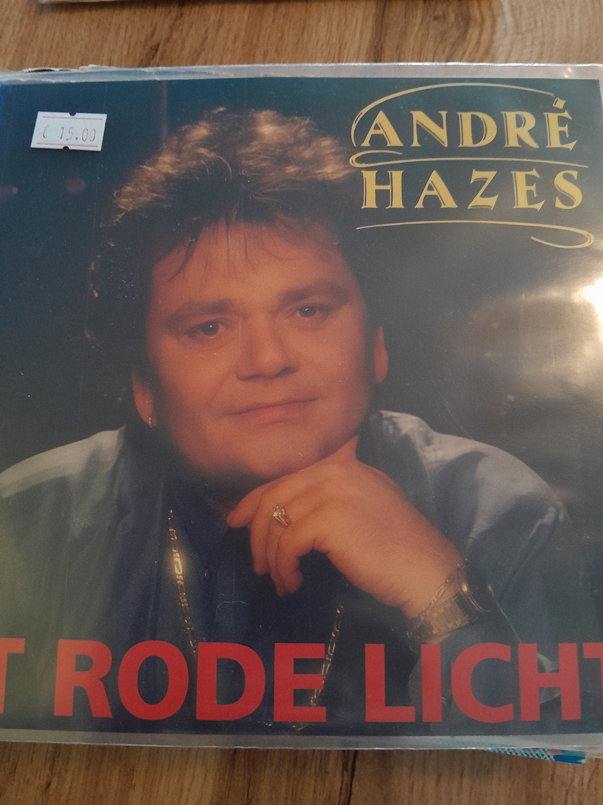 Andre hazes 7inch, t rode licht, Ophalen of Verzenden, Zo goed als nieuw, Nederlandstalig