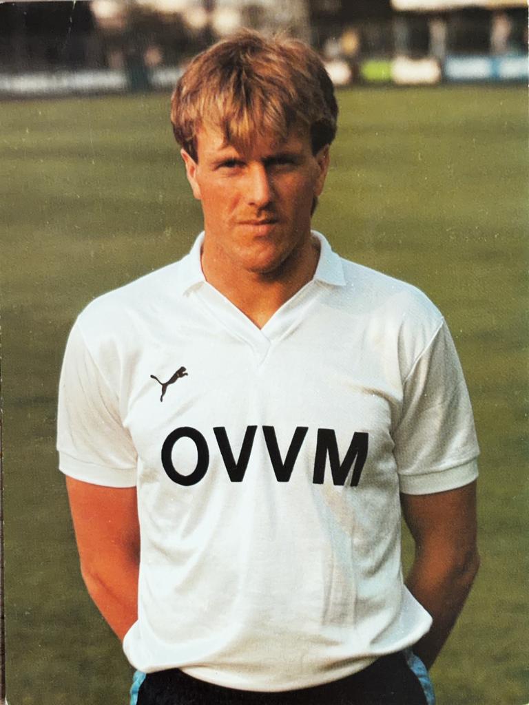 Spelerskaart Jan Redmeyer - SC Veendam - seizoen 1986/1987, Verzamelen, Ophalen of Verzenden, Zo goed als nieuw, Feyenoord, Spelerskaart