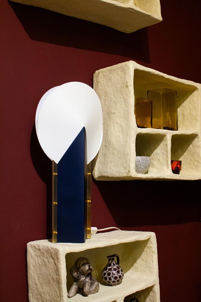 SALE: 80s Samuel Parker Reflex / Moon lamp, Ophalen, Gebruikt, Samuel Parker, Modern