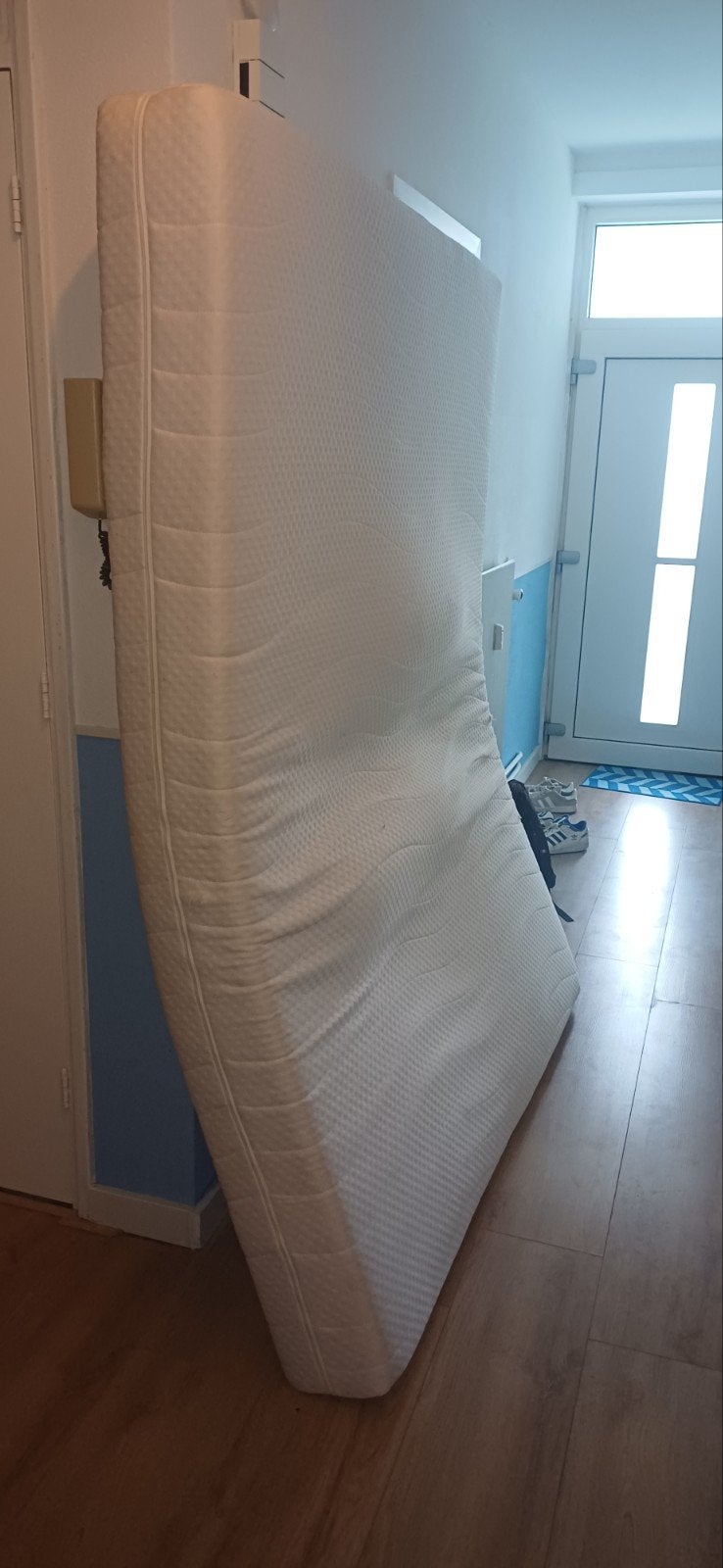 GRATIS Matras (160x200) met Toros topmatras (160x200), Ophalen, Gebruikt, Tweepersoons, Matras