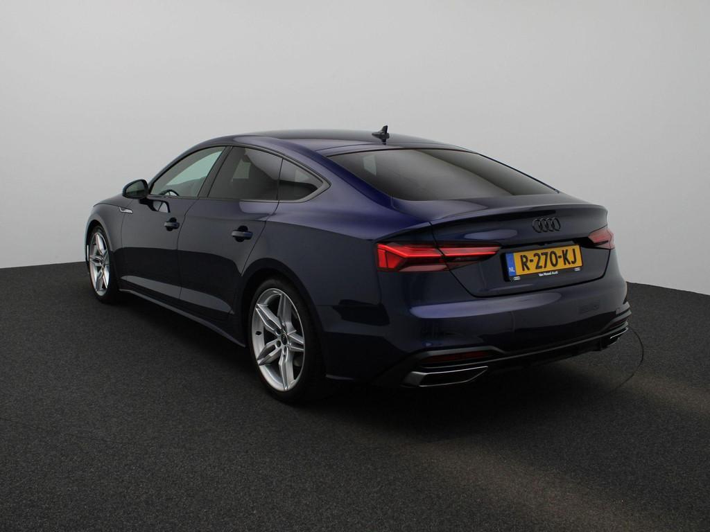 Audi A5 Sportback 40 TFSI Advanced Edition 204PK AUTOMAAT |, 12 maanden, Gebruikt, 4 cilinders, Blauw