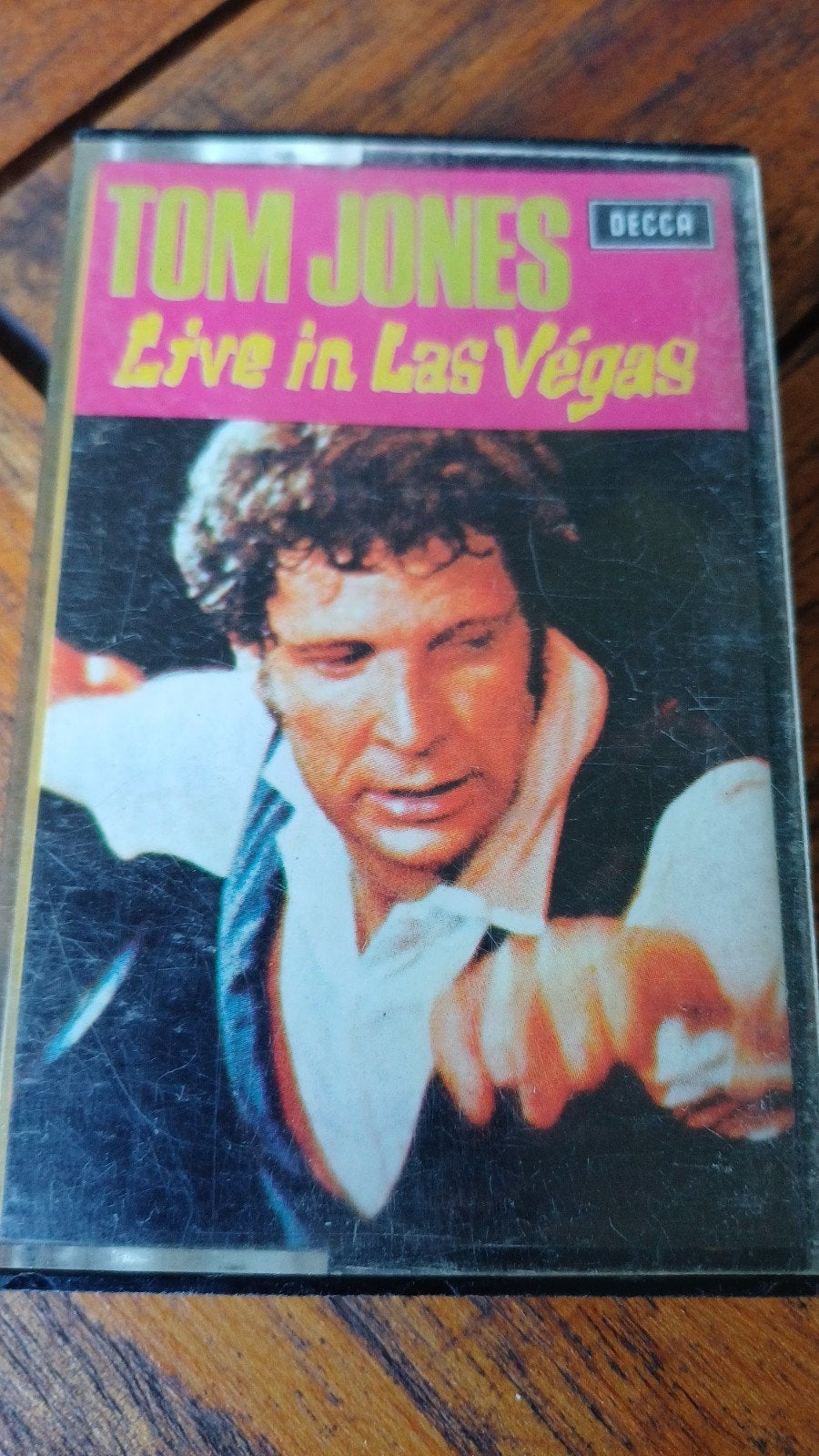 Tom Jones - Live in Las Vegas Cassettebandje>ZELDZAAM., Gebruikt, 1 bandje, Ophalen of Verzenden, Origineel