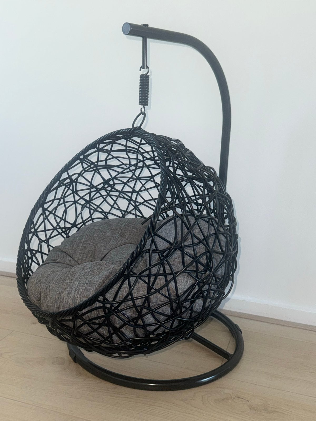 Hangstoel met kussen voor katten/ kattenmand, Huis en Inrichting, Stoelen, Ophalen, Kunststof, Zwart, Zo goed als nieuw