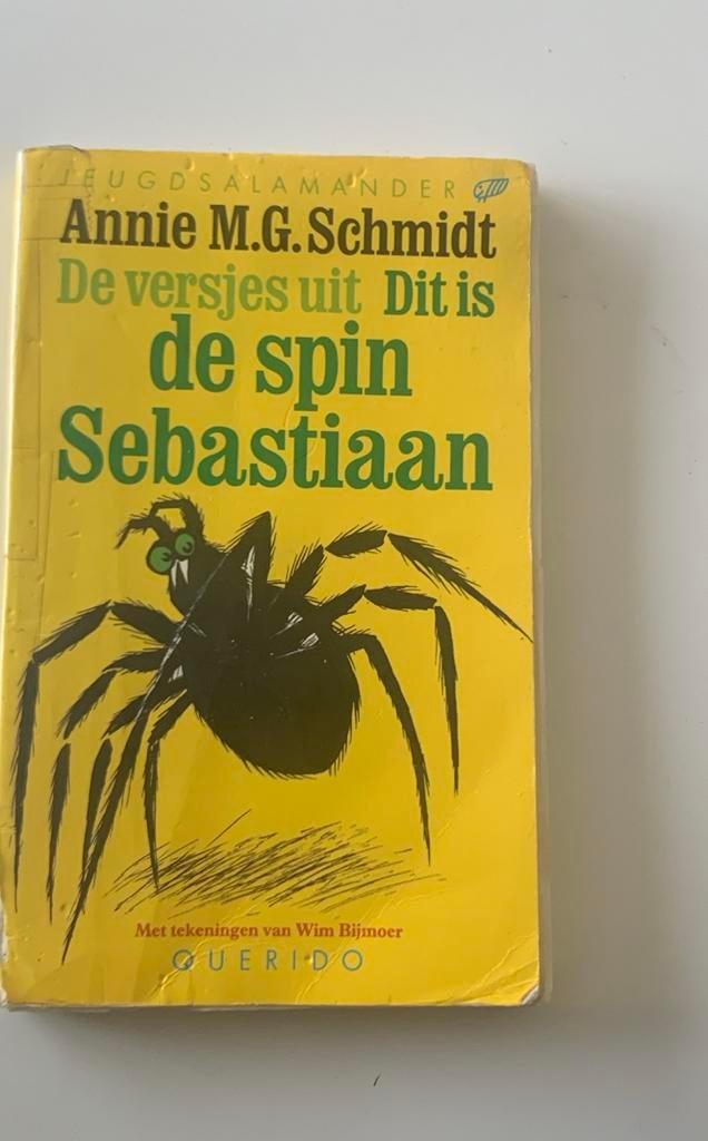 De spin Sebastiaan - Annie M.G. Schmidt, Ophalen of Verzenden, Gelezen, Sprookjes