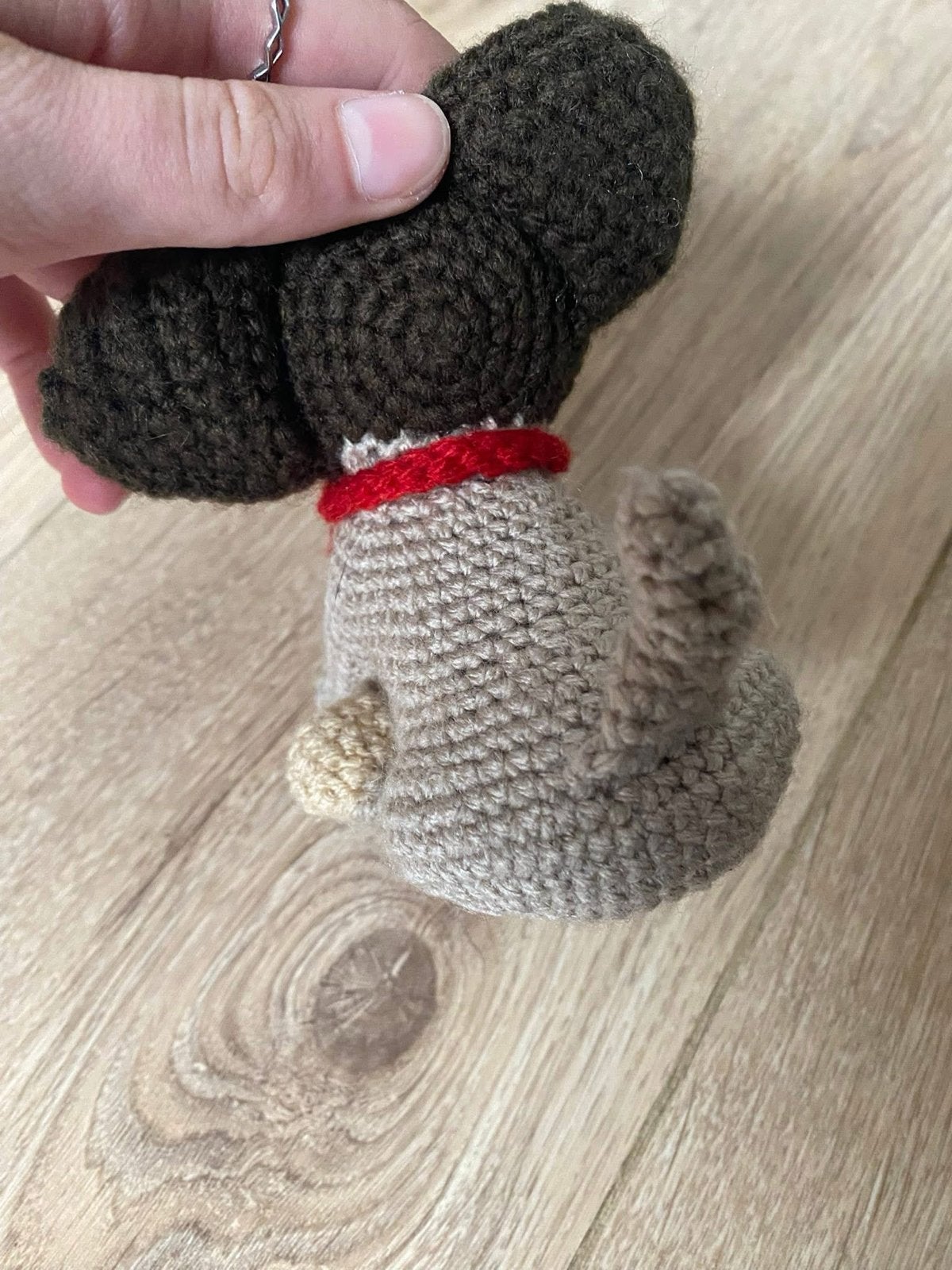 Handgemaakte gehaakte hond - Schattig en uniek, Ophalen of Verzenden, Nieuw, Haken, Overige typen