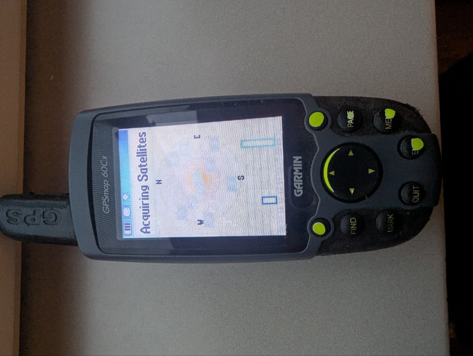 Garmin GPSMAP 60Cx Handheld GPS Navigatiesysteem, Ophalen of Verzenden, Gebruikt, Navigatie of Gps