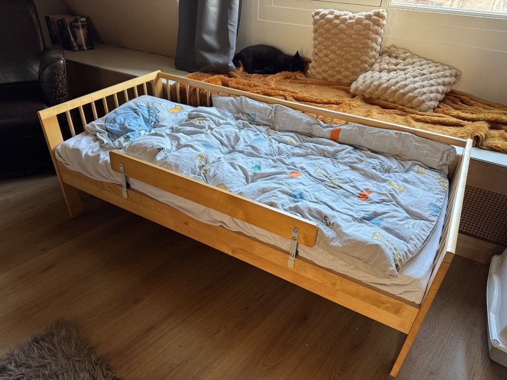 Kinderbed, Kinderen en Baby's, Gebruikt, 70 tot 85 cm, 140 tot 160 cm, Ophalen