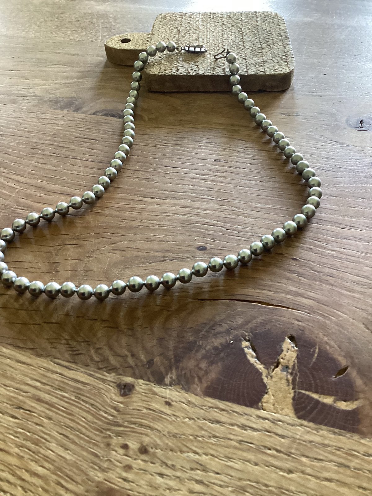 Ketting, Sieraden, Tassen en Uiterlijk, Verzenden, Gebruikt, Overige materialen