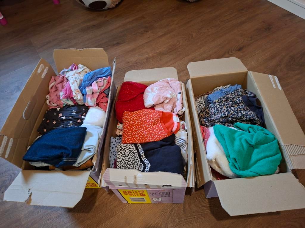 3 dozen meiden kleding maat 92, Ophalen of Verzenden, Zo goed als nieuw, Maat 92