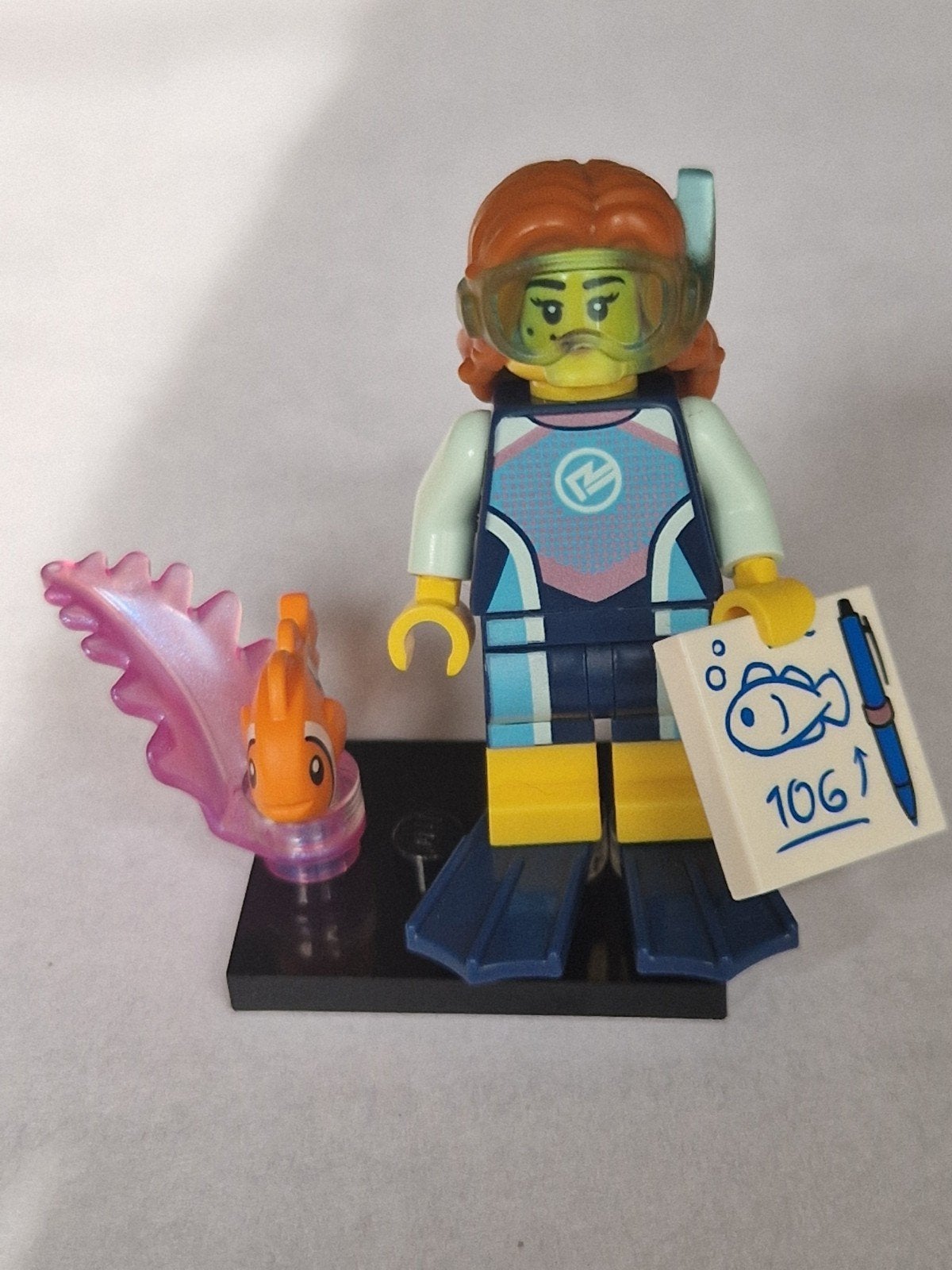 Lego minifigures 71052- serie 29 - nr2 duikster, Ophalen of Verzenden, Nieuw