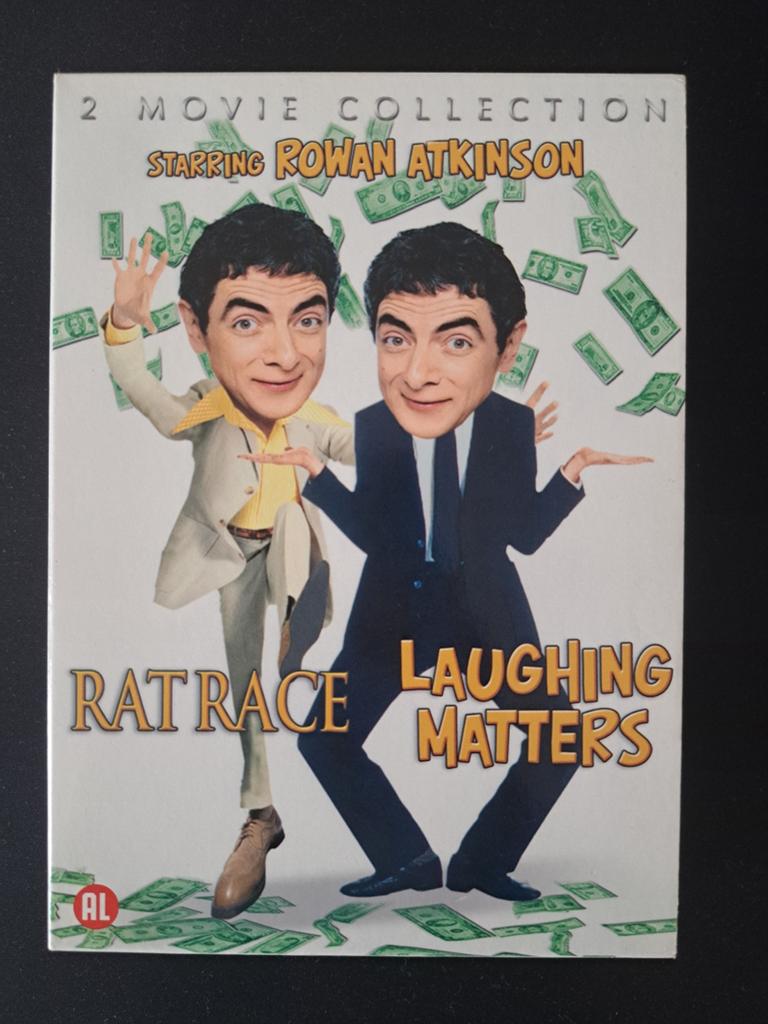 Rowan Atkinson: Rat Race & Laughing Matters DVD box, Alle leeftijden, Ophalen of Verzenden, Zo goed als nieuw, Boxset