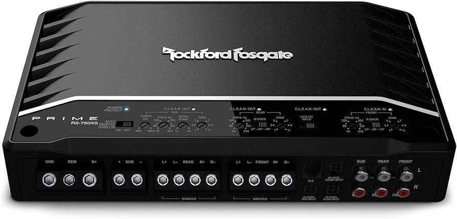 Rockford Fosgate R2-750X5 5 kanaals versterker, Audio Design, Nieuw, Am Breilingsweg 3, 76709 Kronau, Duitsland, Ophalen of Verzenden