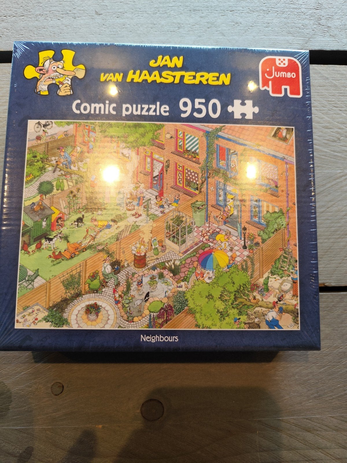 Jan van Haasteren Comic Puzzel - Neighbours 950 stukjes, Ophalen, 500 t/m 1500 stukjes, Nieuw, Legpuzzel