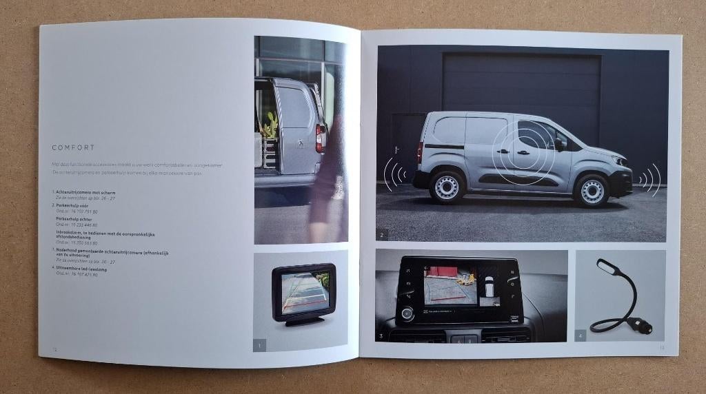 Peugeot Partner nieuwe model accessoires brochure (2018), Verzenden, Nieuw, Peugeot