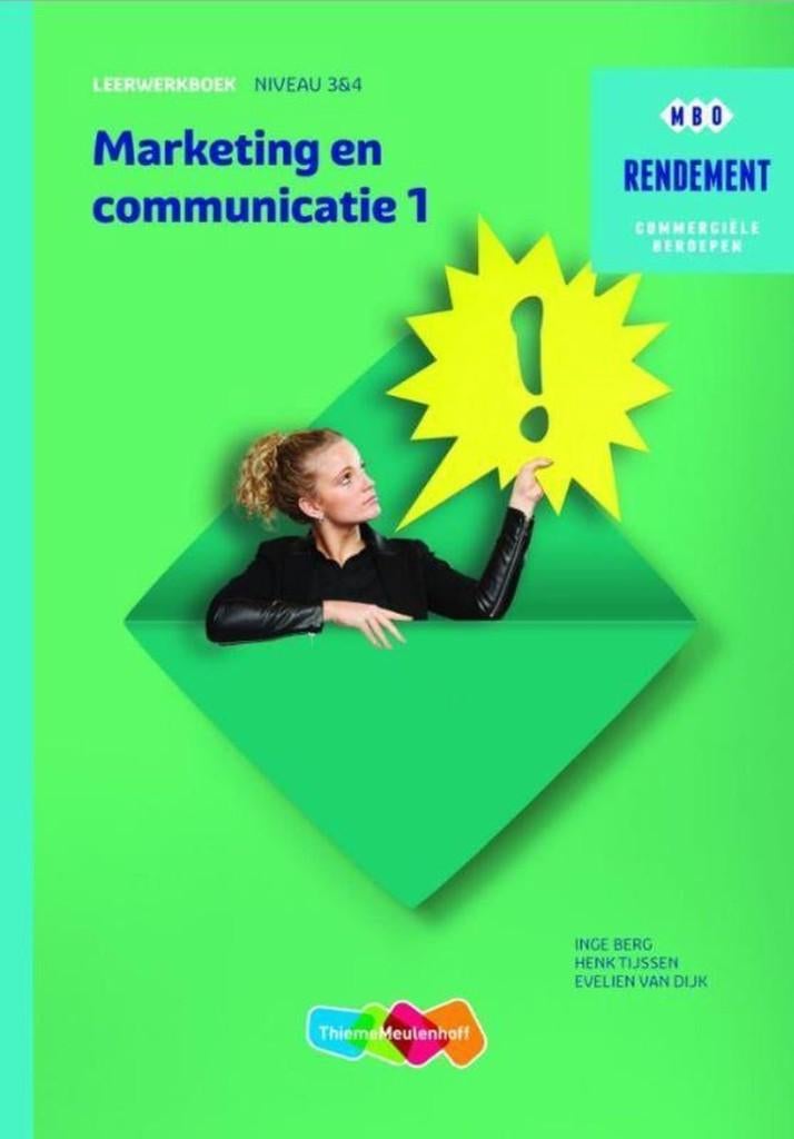 Studieboeken Marketing en Communicatie, Boeken, Ophalen, Beta, Gelezen, HBO