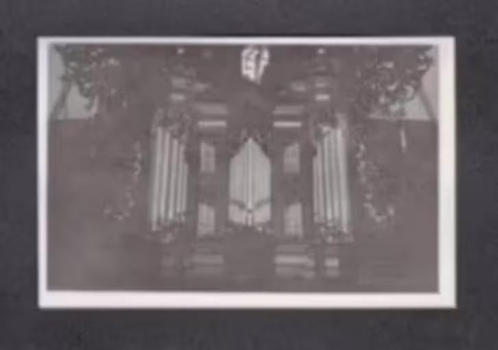 Foto 't Zandt Groningen Kerk Orgel Jaren 60., 1960 tot 1980, Foto, Ophalen of Verzenden, Zo goed als nieuw