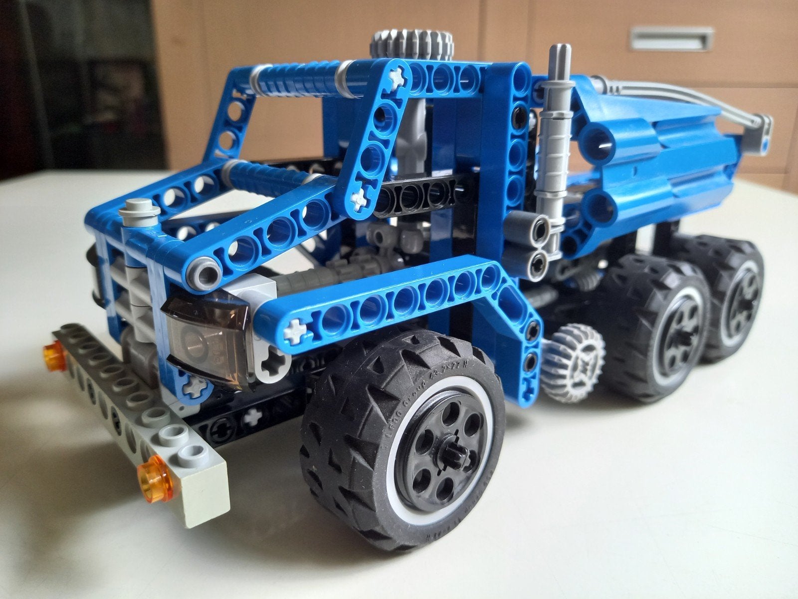 Lego Technic 8415 Dump Truck, Gebruikt, Lego, Ophalen of Verzenden, Complete set
