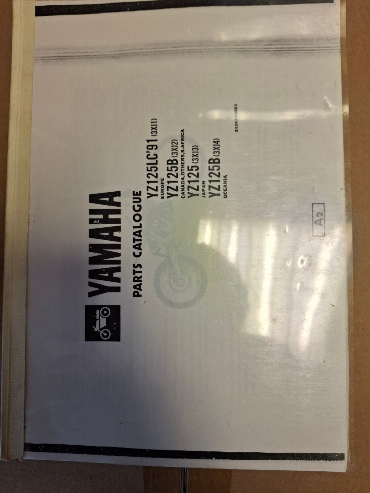 Yamaha YZ125LC '91 Onderdelencatalogus, Ophalen of Verzenden, Yamaha