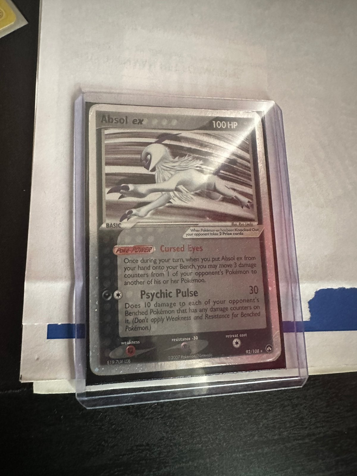 Absol EX power keepers, Ophalen of Verzenden, Zo goed als nieuw, Plaatje