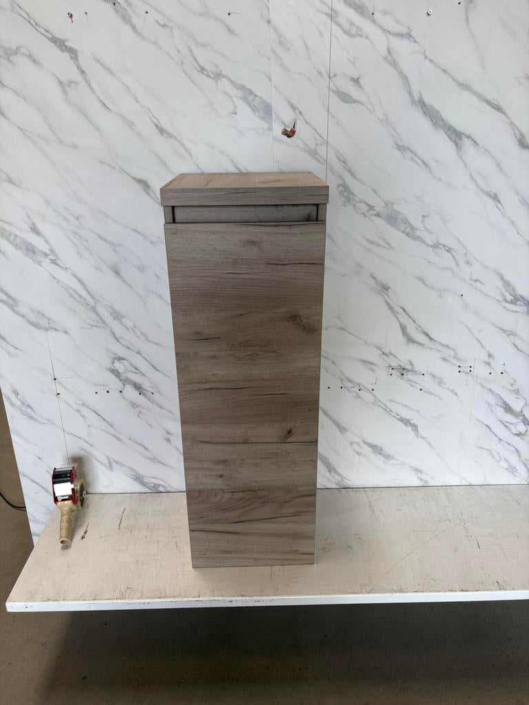 Halfhoge kast 130cm – Craft Oak