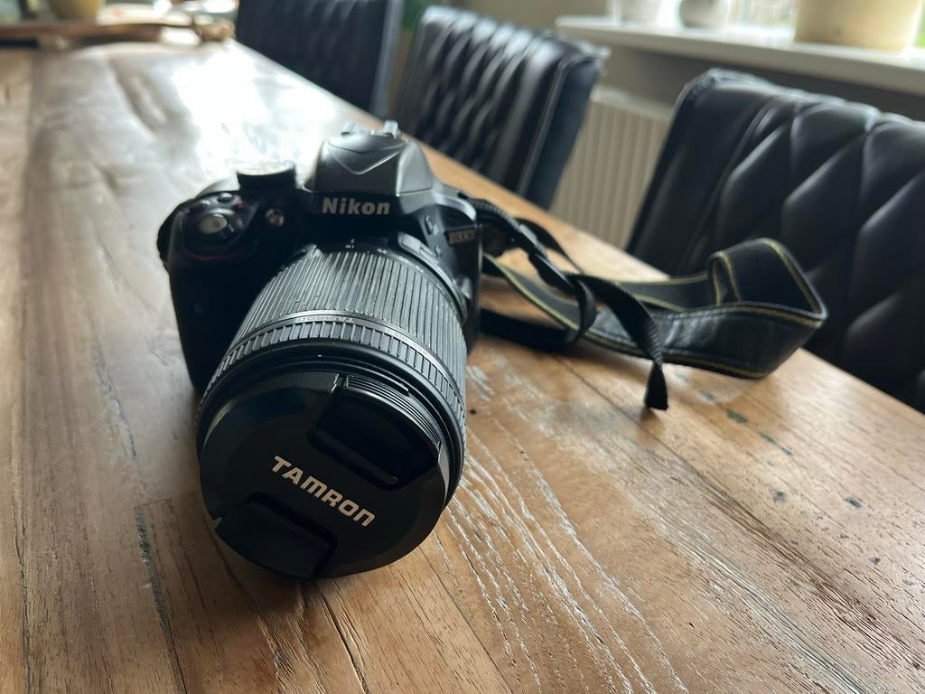 Nikon D3300 spiegelreflexcamera met lens 18-200 mm en tas, Gebruikt, Spiegelreflex, Ophalen of Verzenden, Nikon