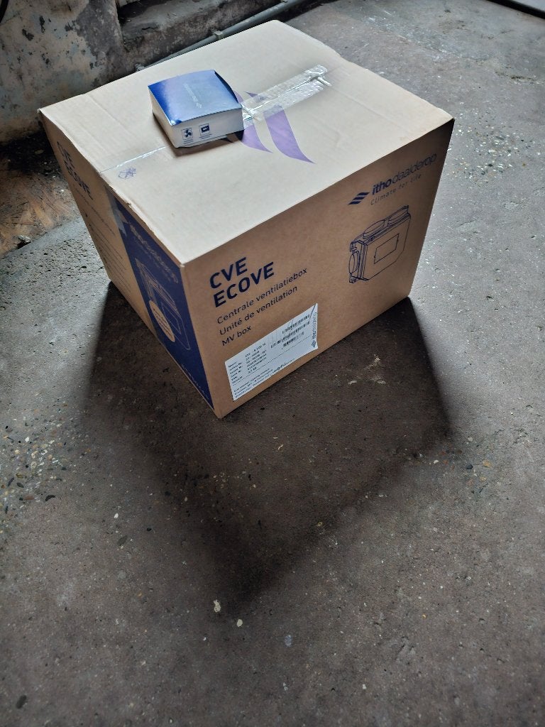 Ventilatiebox compleet ! 130!, Doe-het-zelf en Verbouw, Ventilatie en Afzuiging, Ophalen of Verzenden, Zo goed als nieuw, Afzuiger