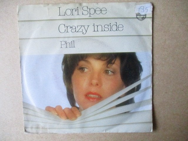 s4589 lori spee - crazy inside, Ophalen, Gebruikt, 7 inch, Overige genres