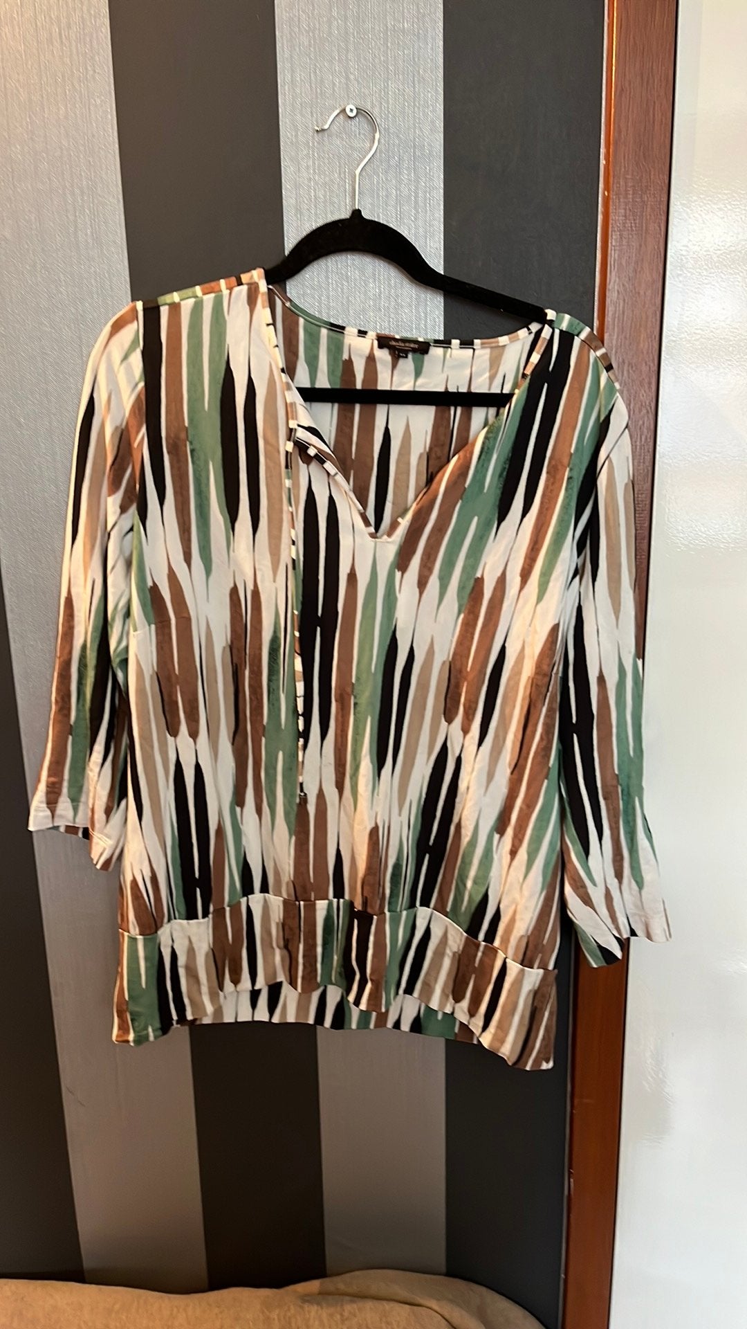 Claudia Strater maat 44 travelstof, Kleding | Dames, Ophalen of Verzenden, Zo goed als nieuw, Maat 42/44 (L), Blauw