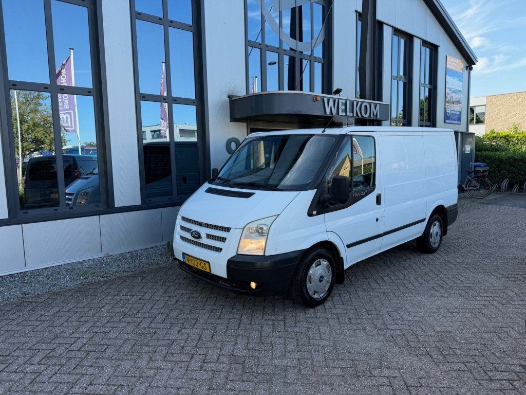Ford TRANSIT 2.2 TDCI 125PK Airco, Schuifdeur, trekhk, 3-per, 1636 kg, Wit, Bedrijf, Startonderbreker