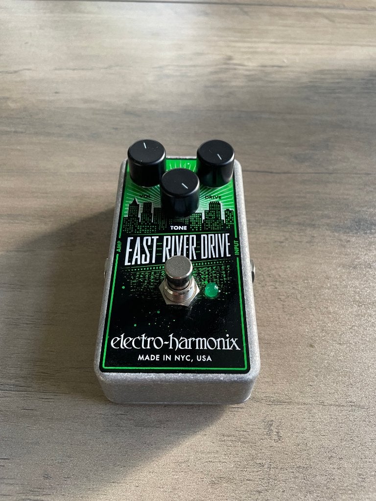Electro-Harmonix East River Drive Overdrive Pedaal, Ophalen of Verzenden, Zo goed als nieuw, Distortion, Overdrive of Fuzz