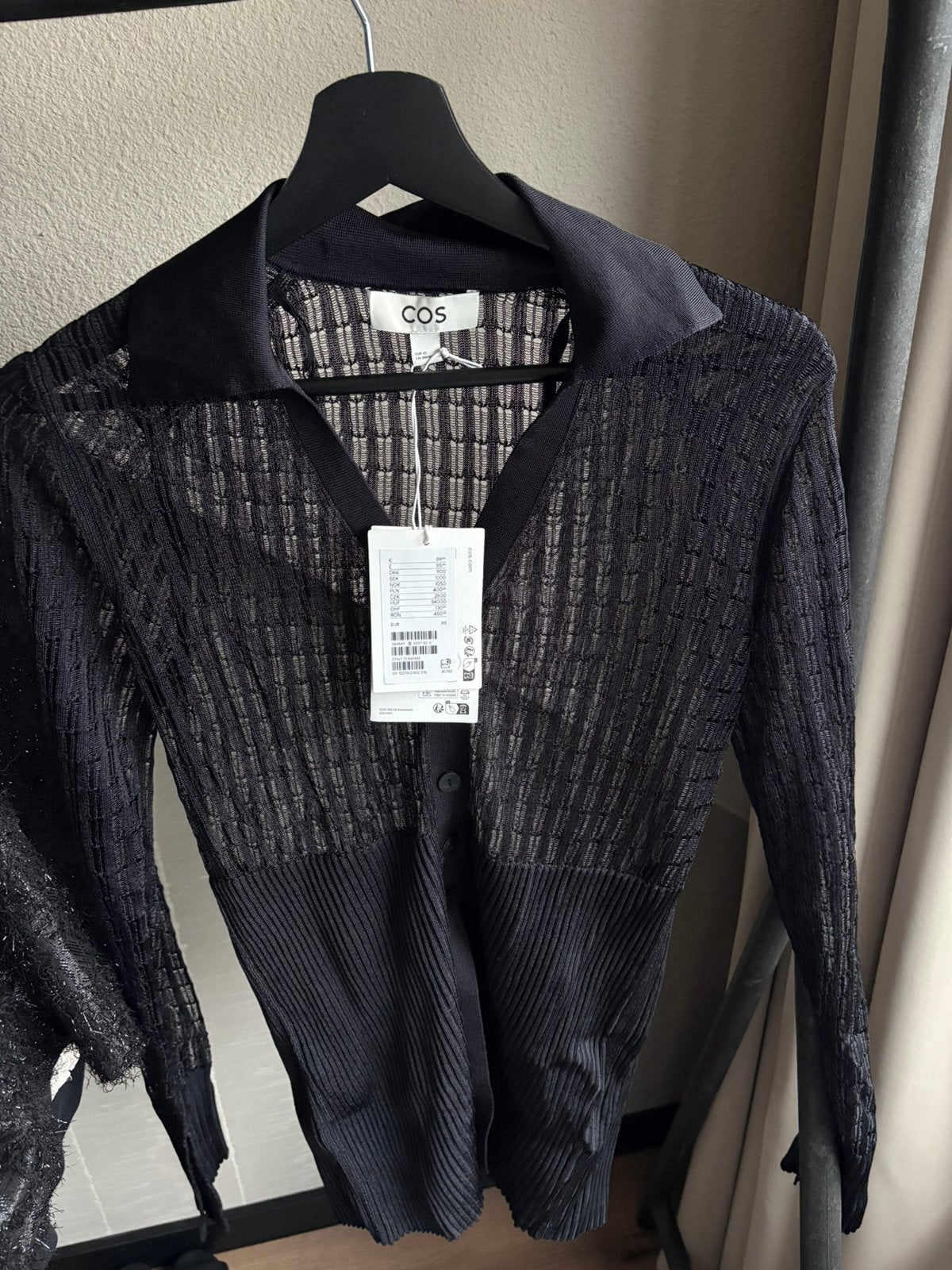 Cos top nieuw maat xs, Kleding | Dames, Blouses en Tunieken, Verzenden, Nieuw, Maat 34 (XS) of kleiner, Blauw