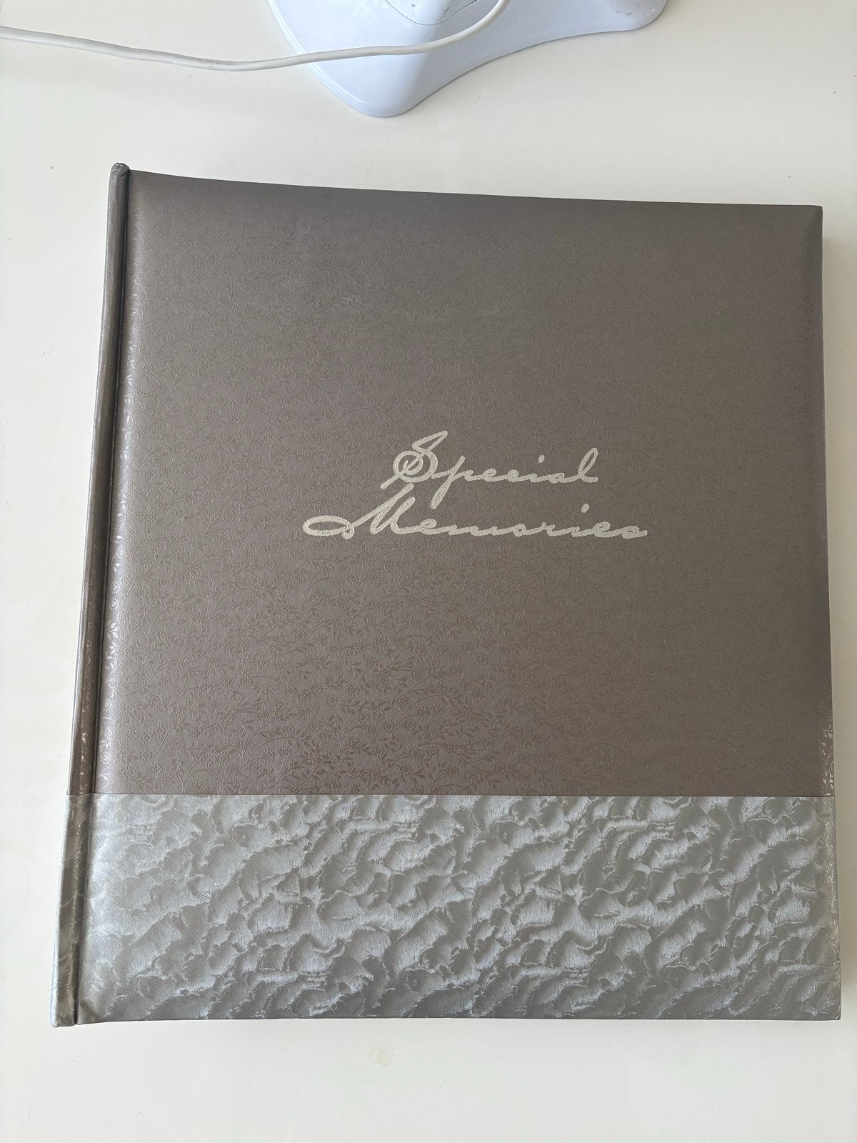 Nieuw Fotoalbum 'Special Memories' - Grijs/Zilver, Stevige kaft, Grijs, Plakboek, Nieuw
